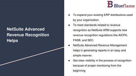 PPT NetSuite Advance Revenue Management The Blueflame Labs