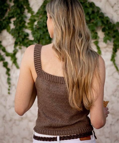 Simple Summer Tank Top Knitting Pattern Originally Lovely