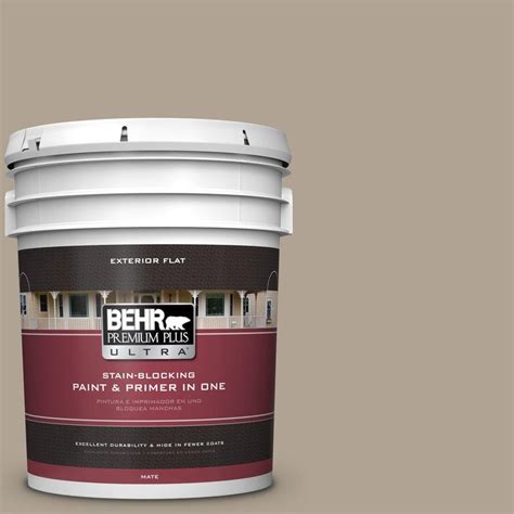 BEHR Premium Plus Ultra 5 Gal 730D 4 Garden Wall Flat Exterior Paint