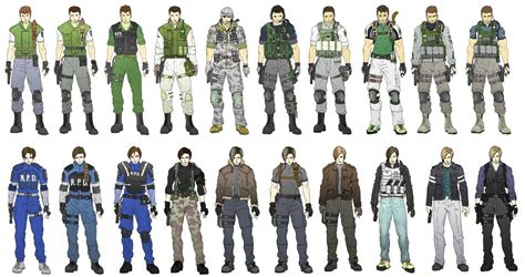 Chris And Leon Evolution By Efrajoey Deviantart On Deviantart