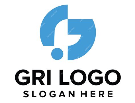 Premium Vector | Gri logo