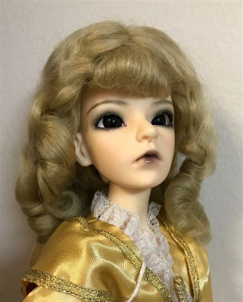 Jenny Wig Mohair Dark Blonde Size 7 8 Doll Peddlar