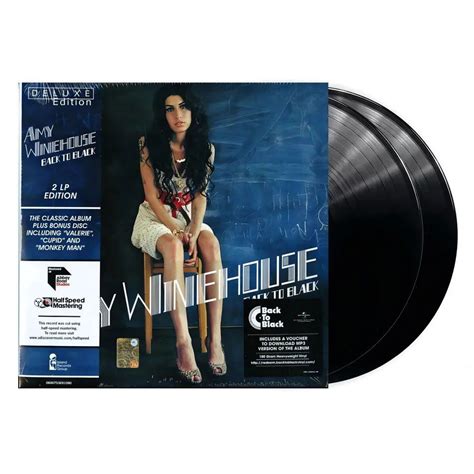 Amy Winehouse Back To Black 2 Lp Limited Deluxe Edition Half Speed Mastering Vinyl Виниловая