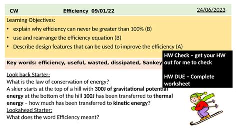 Efficiency Physics Gcse Teaching Resources