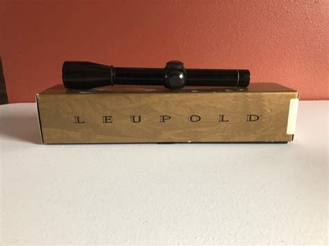 Leupold M8 3x Scope Nex Tech Classifieds