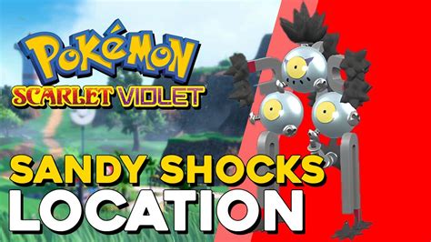 Pokemon Scarlet Violet Sandy Shocks Location Youtube