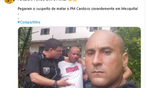 Suspeito pela morte de PM que agiu contra assalto a loja em Mesquita é