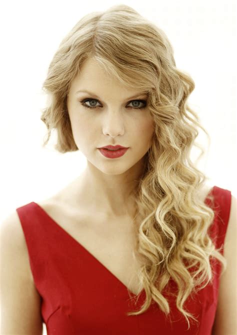 Taylor Swift Photoshoot Red Dress