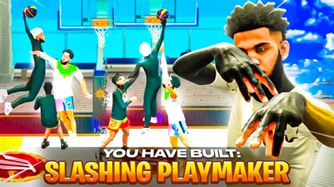 THIS SLASHING PLAYMAKER BUILD Is UNLIMITED CONTACT DUNKS In NBA 2K22