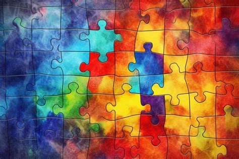 World Autism Awareness Day Stock Illustration Illustration Of