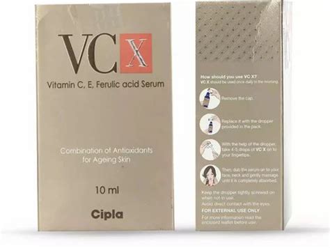 Cipla Vc X Serum 10ml At Rs 1300 स्किन सिरम In Pune Id 2852731639397