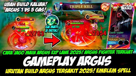 ARGUS EXP META BARU CARA JAGO MAIN ARGUS 2025 BUILD ARGUS TERSAKIT