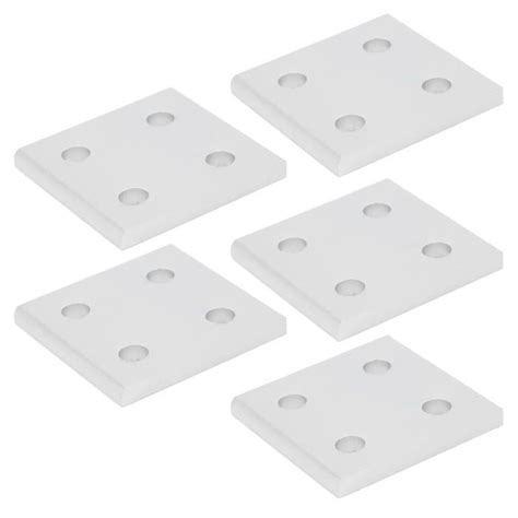 YOSOO Plaque de connexion profilée en aluminium 5pcs plaque de