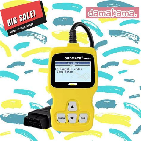 Jual OM500 Scanner Mobil OBD2 OBDMate JOBD OBD Mate Shopee Indonesia