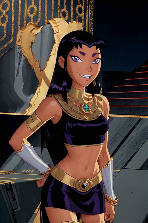 Blackfire Teen Titans Egyptian Princess 1 By Quantumreel On Deviantart