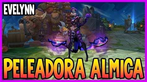 Skin De Evelynn Peleadora Lmica League Of Legends Youtube