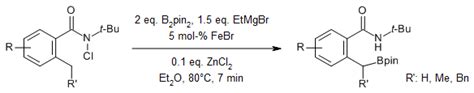 Iron Catalyzed Directed Benzylic Borylation