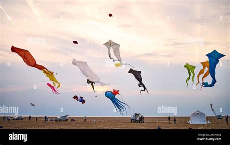 St Annes International Kite Festival Held On The Beach In September