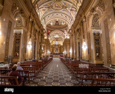 Cordoba Cathedral Interior Cordoba Argentina Stock Photo Alamy