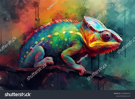 6,744 Colorful Chameleon Wallpaper Images, Stock Photos & Vectors ...