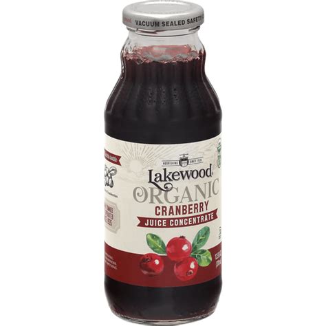 Lakewood Juice Concentrate, Organic, Cranberry | Juice & Lemonade ...