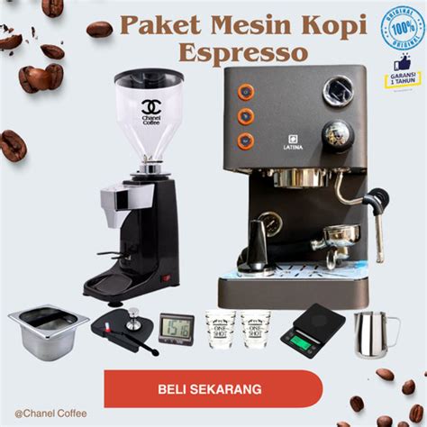 Jual Paket Mesin Kopi Espresso LATINA ALTRO 2 Grinder 021 Automatic