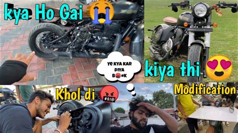 Finally Jawa Perak Ki Modification Start Ho Gai Jawa Perak Fully