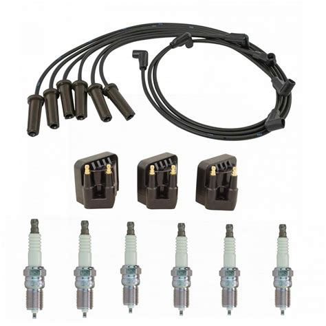 Complete Engine Ignition Coil Spark Plug And Wire Kit Set For Buick Chevy Pontiac Ebay