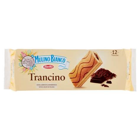 Mulino Bianco Trancino Merenda Senza Additivi Conservanti 12 Pezzi 396g