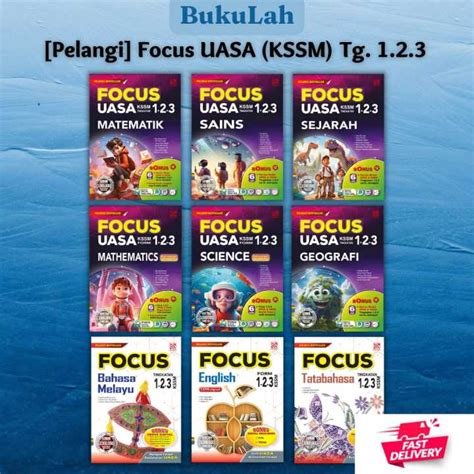 Sbook Buku Rujukan Focus Uasa Tingkatan Kssm Pelangi Lazada