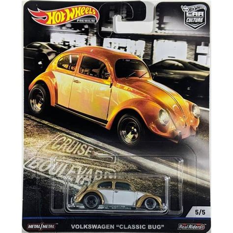 Hot Wheels Premium Car Culture Cruise Boulevard Volkswagen Classic Bug