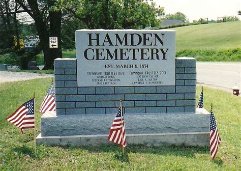 Hamden Cemetery Dans Hamden Ohio Cimetière Find A Grave