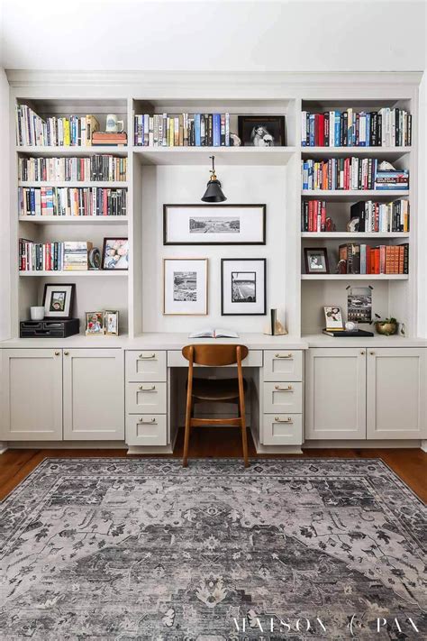 Considering Built In Bookshelves With Desk Space Get All The Details