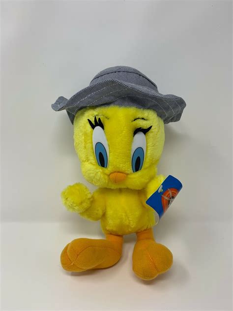 9" tall Ace Novelty Looney Tunes TWEETY BIRD With Blue Hat Plush Doll ...