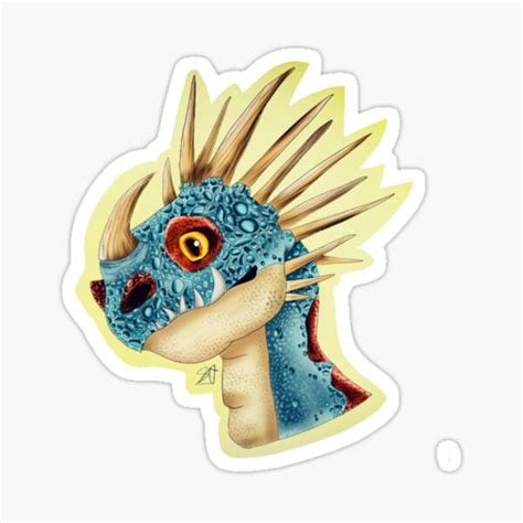 Httyd Stormfly Deadly Nadder Sticker For Sale By Waldosimon14 Redbubble