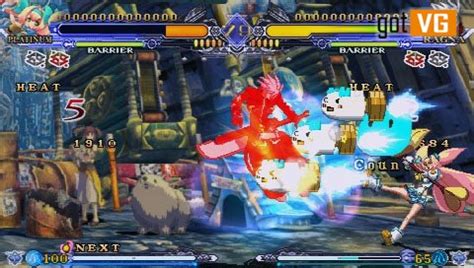 BlazBlue Continuum Shift II для PSP