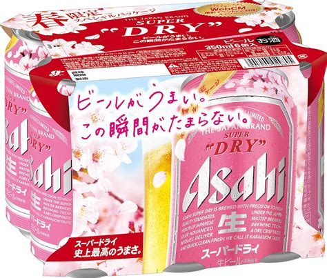 Jp 【春限定】アサヒ スーパードライ スペシャルパッケージ 350ml×6本 [ ビール ] 食品・飲料・お酒