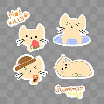 Kawaii Stickers Png Picture Summer Sticker Pack Kawaii And Cute