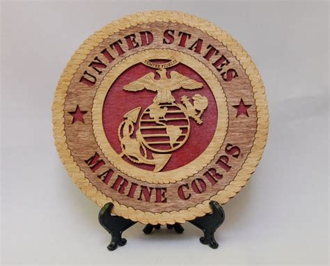 Mini Laser Cut United States Marine Corps Desk