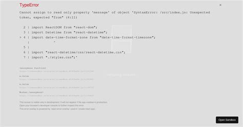 React Datetime With Time Zone Change Codesandbox