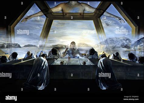 Salvador Dali - The Sacrament of the Last Supper Stock Photo - Alamy