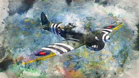 Hawker Tempest 09 Painting By Am Fineartprints Fine Art America
