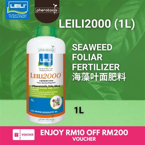 Pherotools Leili Seaweed Foliar Fertilizer Foliar Baja Durian Cili