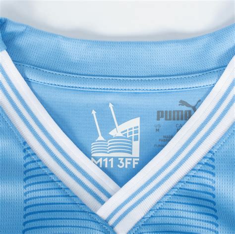 Camisa Puma Manchester City Home 2023 24 Haaland nº 9 Masculina