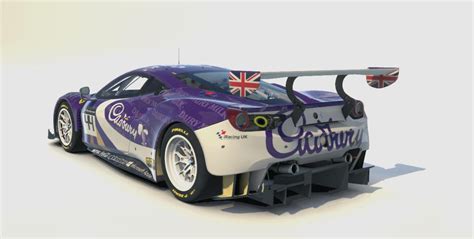 Ferrari 488 Gt3 Iracing Uk Cadbury Series Version 1 By Edward Morris2