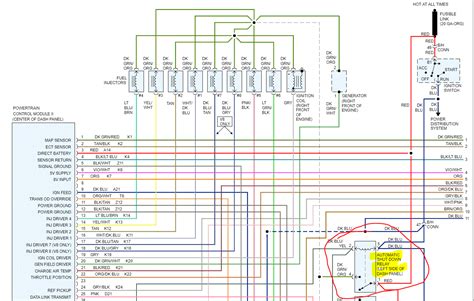 Fuel Pump Relay Wiring Schematic