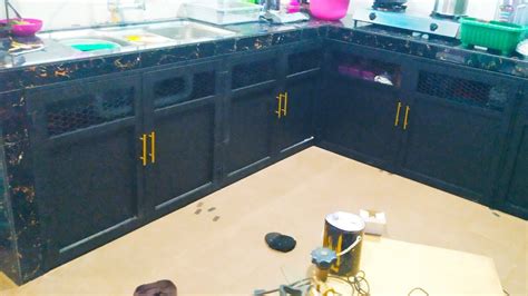 Pintu Besi Kabinet Dapur Metal Furniture Youtube