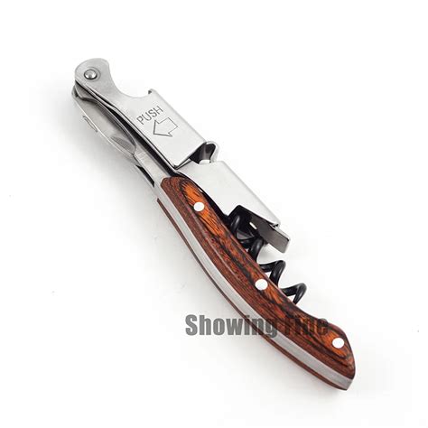 Corkscrew-Opener-with-Wood-Handle-Wine-Bottle-Opener-Double-Levers-Wine ...