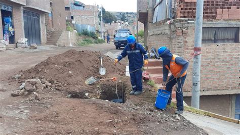 Puno Familias Del Barrio Orkapata Se Quedaron Sin Servicio De Agua Potable Por Ruptura De