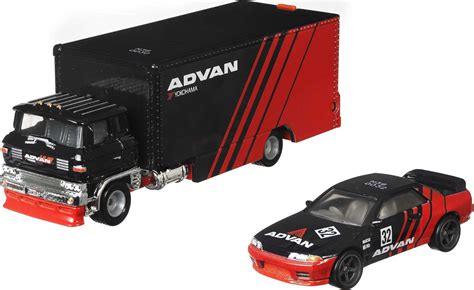 Buy Hot WheelsPremium Team Transport Nissan Skyline GT R BNR Sakura Sprinter